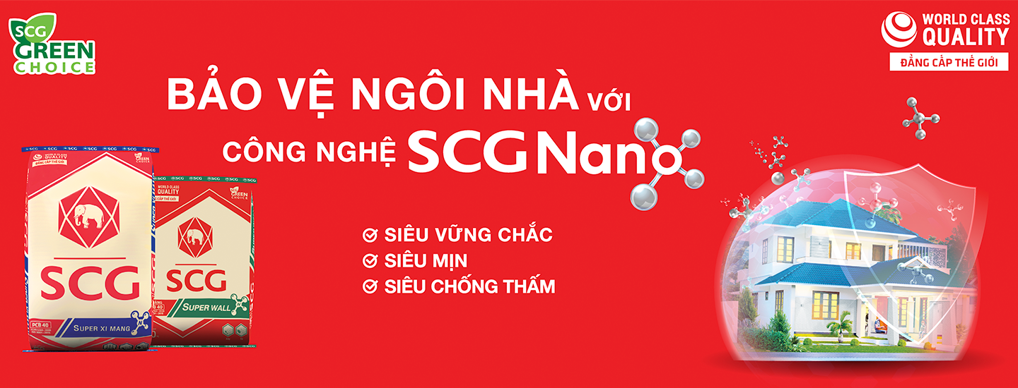 Xi măng công nghệ SCG Nano