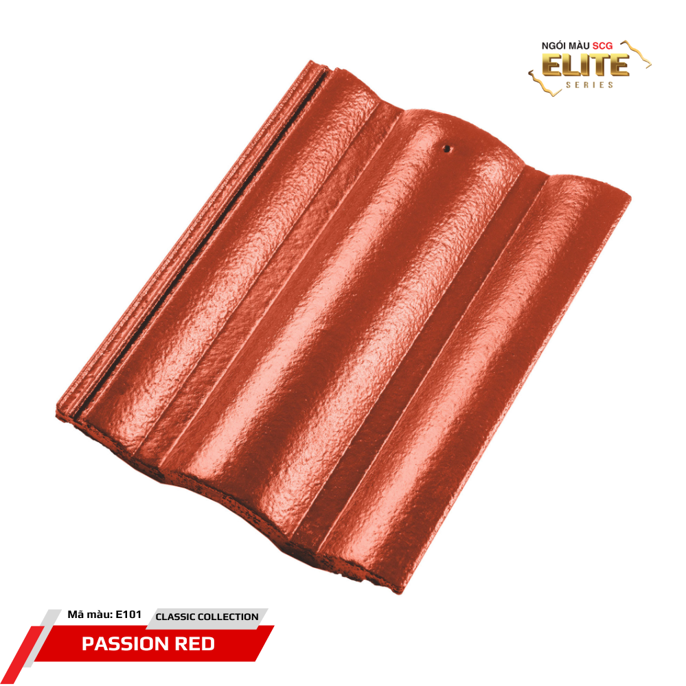 Ngói màu SCG Elite Màu Passion Red E101